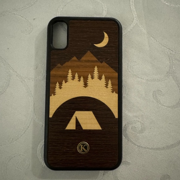 Premium Wood iPhone X Phone Case by Keyway - Picture 3 of 6